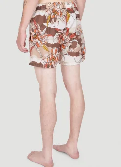Men Moncler Swimwear^Floral Swim Shorts