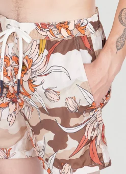 Men Moncler Swimwear^Floral Swim Shorts
