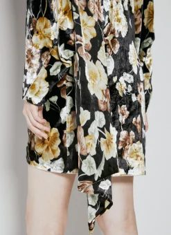Floral Velvet Dress><noscript><img width=