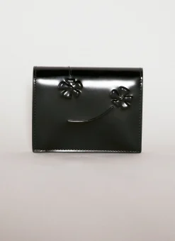Men Prada Wallets & Cardholders^Flower Embossed Bi-Fold Wallet