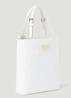 Flower Embossed Mini Tote Bag>Prada Hot