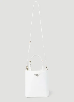 Flower Embossed Mini Tote Bag><noscript><img width=