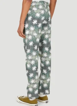 Men DRx x STEFAN MEIER x LN-CC Jeans^Flower Jeans