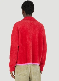 Men Jacquemus Polo Shirts^Fluffy Knit Polo Shirt