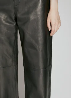 Fly Leather Wide Leg Pants></noscript>Alexander Wang Outlet