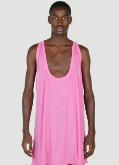 Men Rick Owens Tops^Fog Tank Top