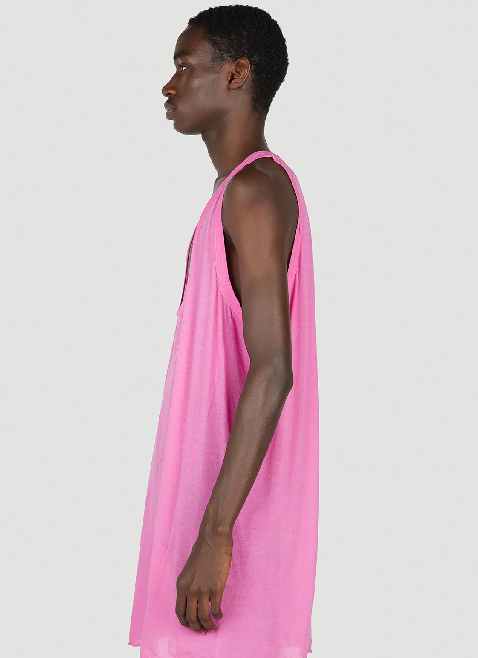 Men Rick Owens Tops^Fog Tank Top