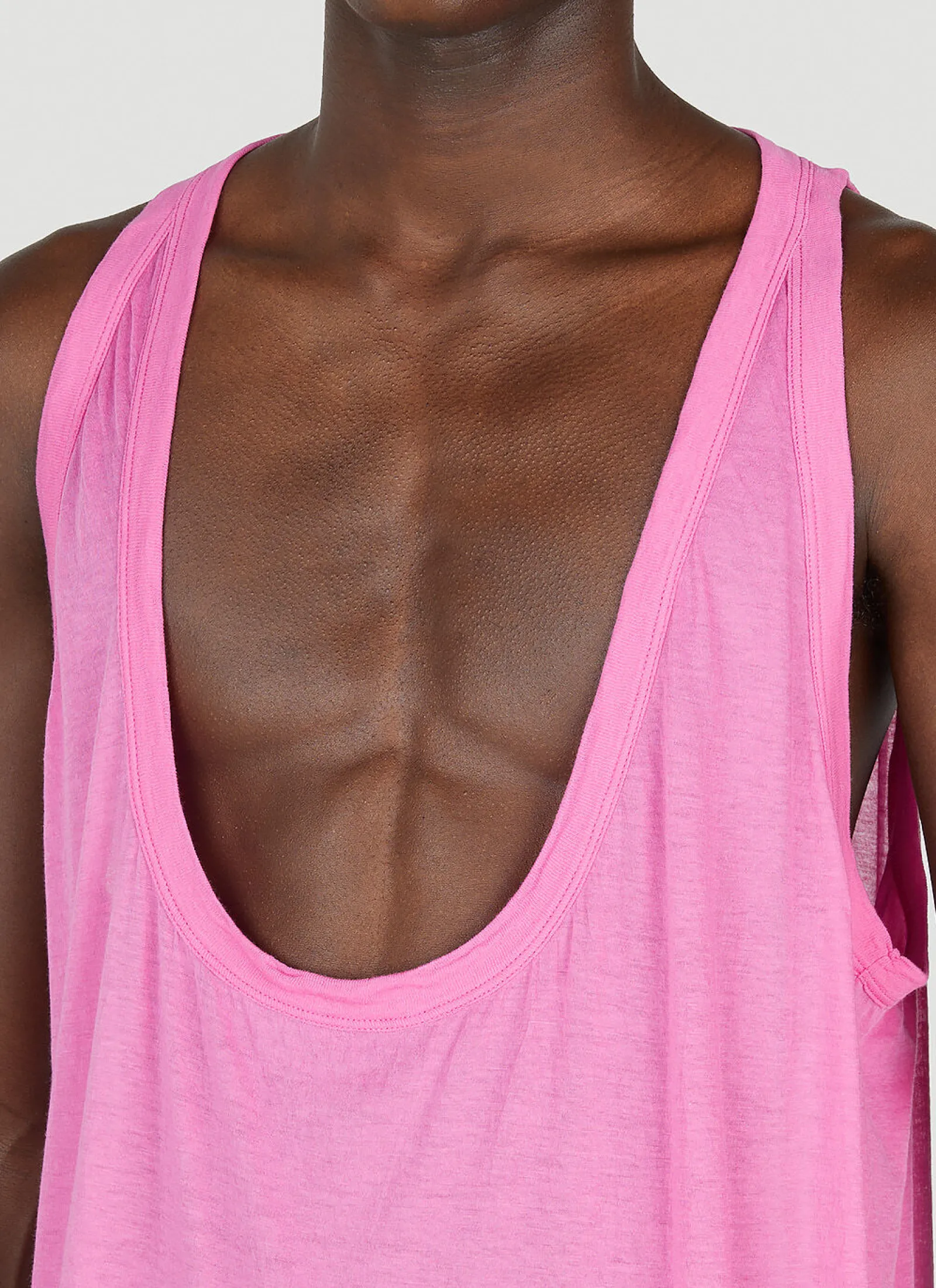Men Rick Owens Tops^Fog Tank Top