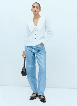 Foil Stary Denim Jeans>GANNI Best