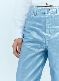 Foil Stary Denim Jeans></noscript>GANNI Best