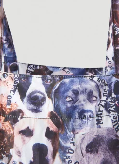 Men Martine Rose Tote Bags^Foldable Dog Print Tote Bag