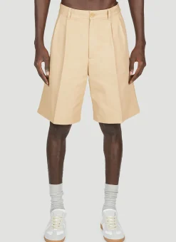 Men Gucci Shorts^Folded Pleat Shorts