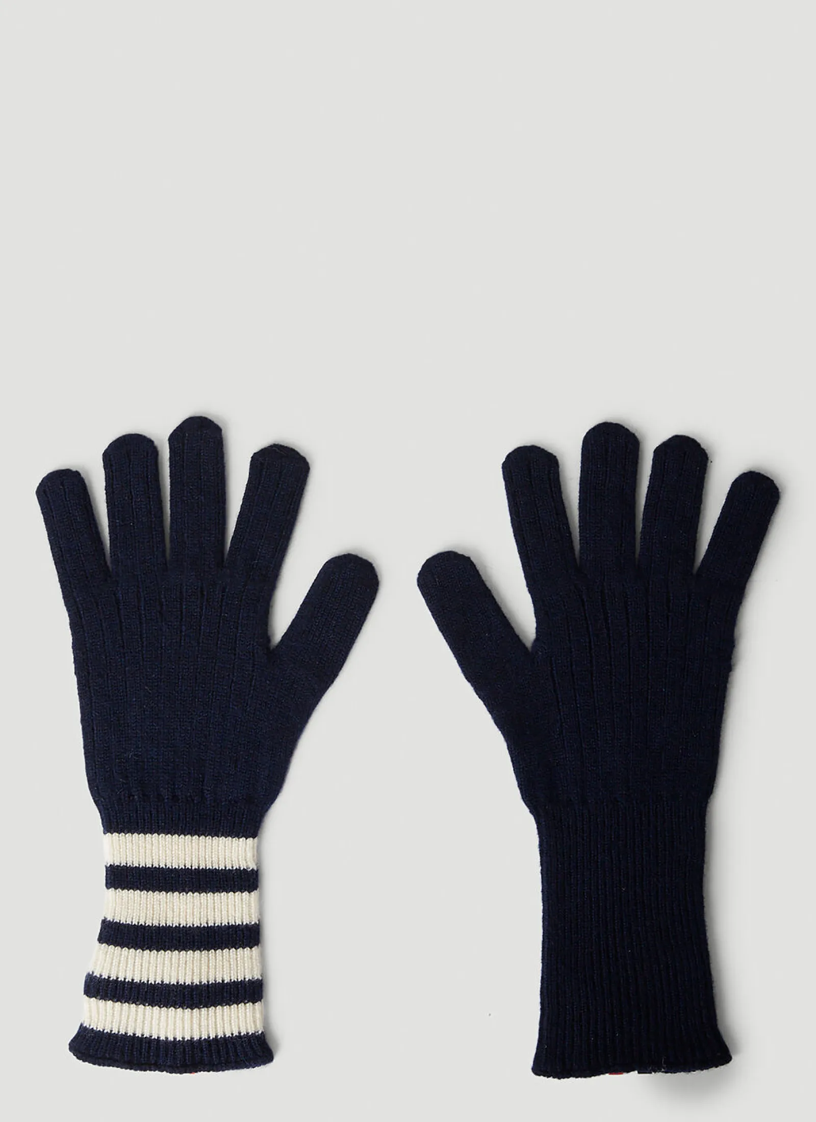 Men Thom Browne Gloves^Four Bar Stripe Gloves
