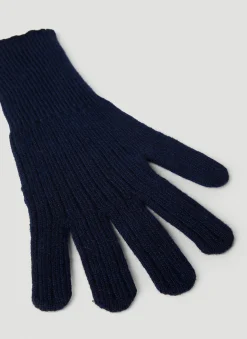 Men Thom Browne Gloves^Four Bar Stripe Gloves
