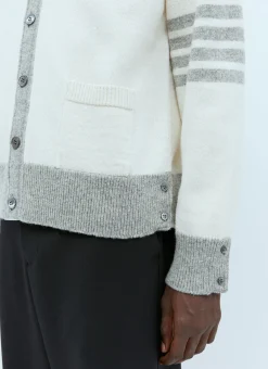 Men Thom Browne Knitwear^Four-Bar Jersey Stitch Cardigan