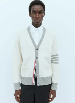 Men Thom Browne Knitwear^Four-Bar Jersey Stitch Cardigan