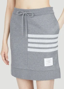 Four-Bar Knitted Mini Tube Skirt></noscript>Thom Browne Sale