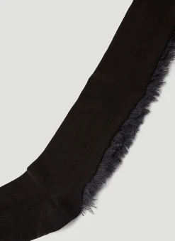 Men Durazzi Milano Socks^Frayed Trim Tights