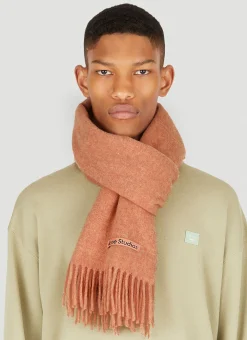 Men Acne Studios Scarves^Fringed Scarf