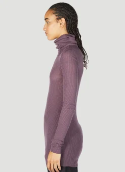 Funnel Neck Sweater><noscript><img width=