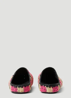 Fussbet Sabot Raffia Mules></noscript>Marni x No Vacancy Sale