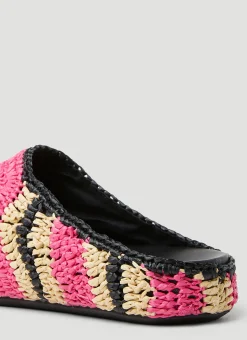 Fussbet Sabot Raffia Mules></noscript>Marni x No Vacancy Sale