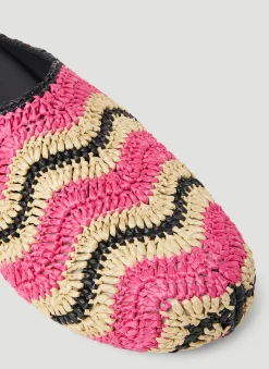 Fussbet Sabot Raffia Mules></noscript>Marni x No Vacancy Sale