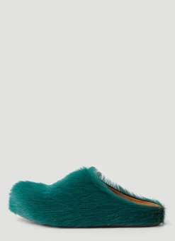 Fussbett Hairy Mules><noscript><img width=