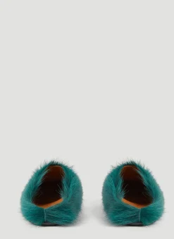 Fussbett Hairy Mules><noscript><img width=