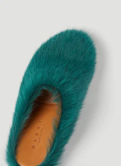 Fussbett Hairy Mules><noscript><img width=