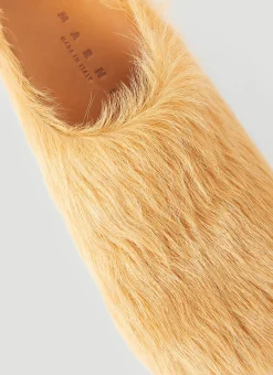 Fussbett Hairy Mules><noscript><img width=