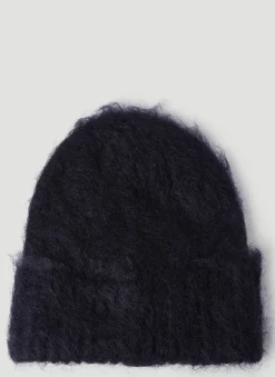 Men Moncler Hats^Fuzzy Knit Beanie Hat