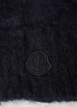 Men Moncler Hats^Fuzzy Knit Beanie Hat