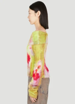 Fuzzy Knit Sweater></noscript>Acne Studios Outlet