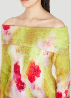 Fuzzy Knit Sweater></noscript>Acne Studios Outlet