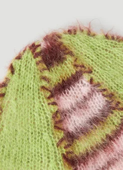 Men Marni Hats^Fuzzy Stripe Beanie Hat