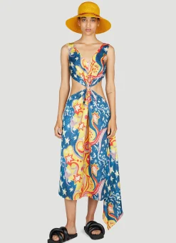 Galactic Paradise Midi Dress>Marni x No Vacancy Sale