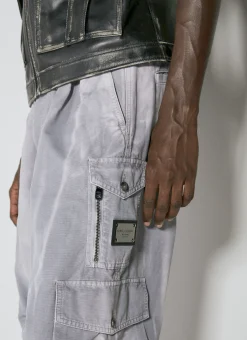 Men Dolce & Gabbana Jeans^Garment-Dyed Canvas Cargo Pants