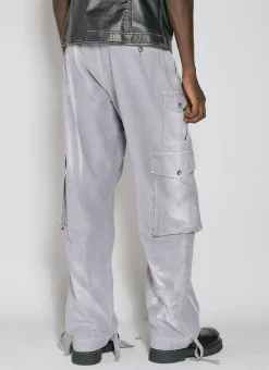 Men Dolce & Gabbana Jeans^Garment-Dyed Canvas Cargo Pants