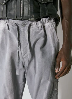 Men Dolce & Gabbana Jeans^Garment-Dyed Canvas Cargo Pants