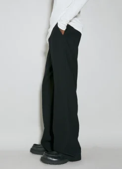 Men Ann Demeulemeester Pants^Gaspar Flared Leg Pants