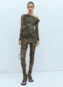 Gathered Stretch Pants>Blumarine Discount