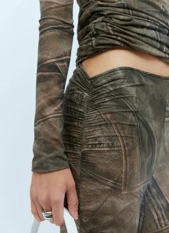 Gathered Stretch Pants>Blumarine Discount