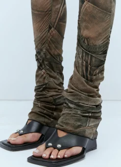 Gathered Stretch Pants></noscript>Blumarine Discount