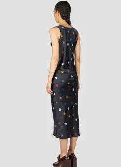 Gemstone Print Midi Dress></noscript>Sportmax Outlet