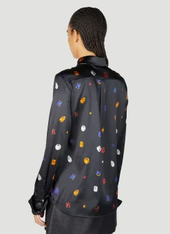 Gemstone Print Shirt></noscript>Sportmax Discount