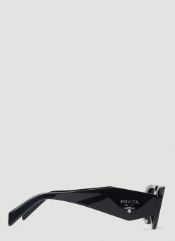 Men Prada Sunglasses^Geometric Frame Sunglasses