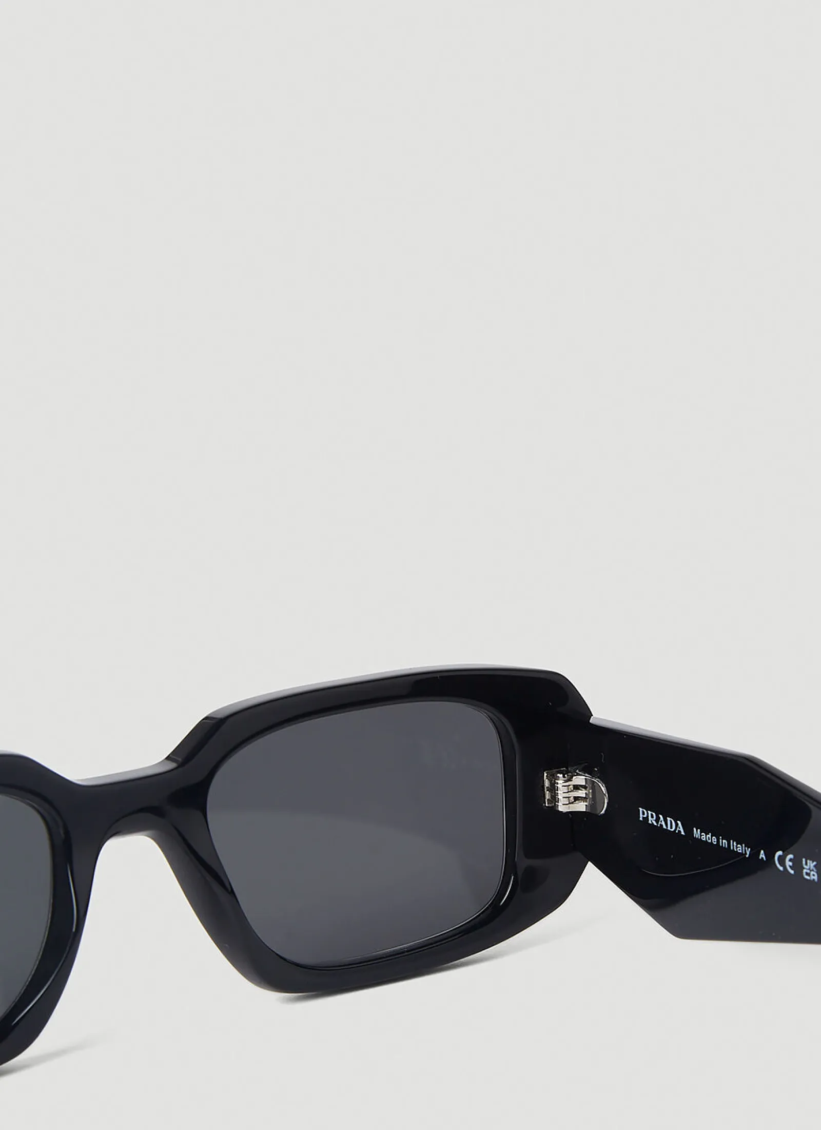 Men Prada Sunglasses^Geometric Frame Sunglasses