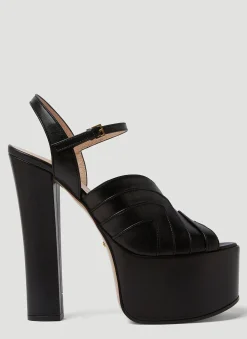 Geometric Platform Heels>Gucci Sale