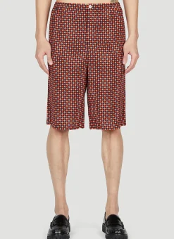 Men Gucci Shorts^Geometric Print Shorts